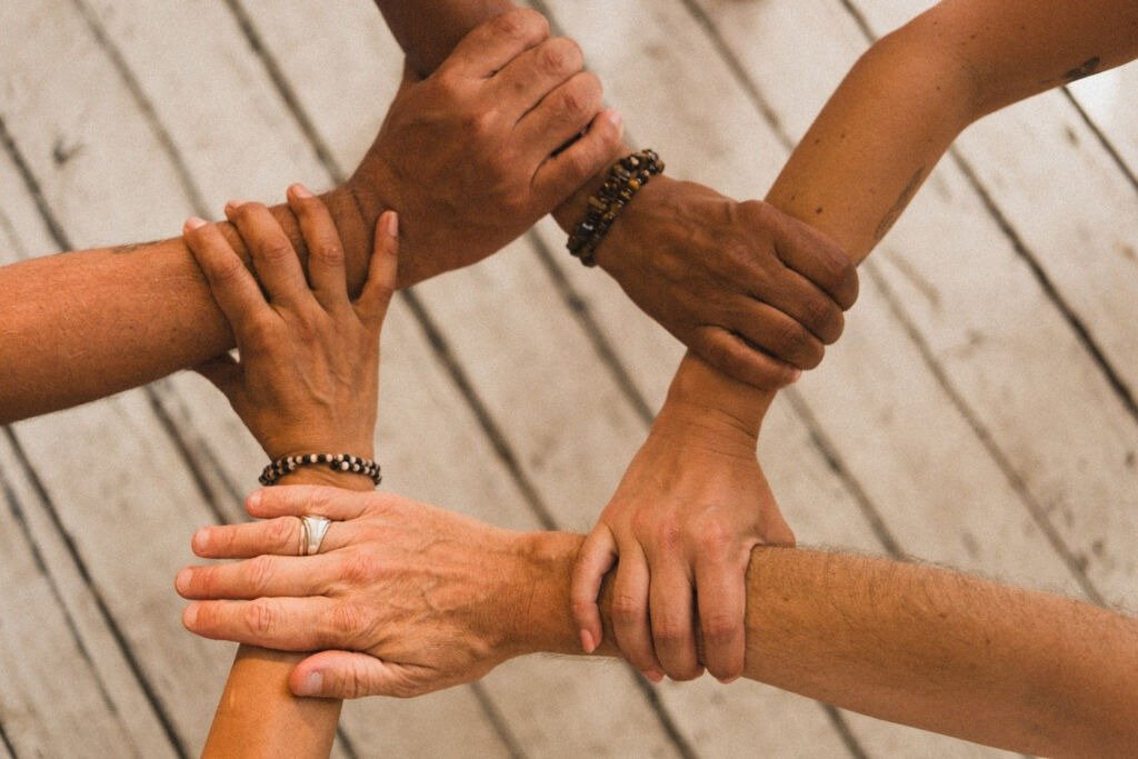 hands together Family Constellations